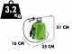 Verdemax FUTURA 12 L - Battery-powered Shoulder Sprayer Pump -12V - 2.5 Ah