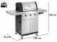 Char-Broil Professional PRO S 3 Gas Grill - 60x44 cm Cooking Surface