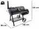 Char-Broil Oklahoma Joe's Highland Smoker Charcoal Barbecue - 47x44 cm Cooking Surface