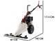 Eurosystems P55 - Multifunctional twin-blade mower - Loncin 196 OHV
