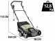 BlackStone ES-1800 - Electric Lawn Scarifier 1800W