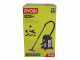 RYOBI R18WDV-0 - Battery-powered Wet and Dry Vacuum Clenaer - 18 V - 18 L Drum - WITHOUT BATTERY AND CHARGER