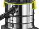 RYOBI R18WDV-0 - Battery-powered Wet and Dry Vacuum Clenaer - 18 V - 18 L Drum - WITHOUT BATTERY AND CHARGER