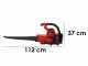 Einhell GE-CL 36/230 Li E Leaf Blower - Garden Vacuum - Shredder - 18 V/2.5 Ah Batteries and Charger Included