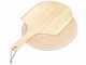 Round Wooden Peel and Pizza Stone Set