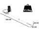 GeoTech GT-2 52 BP Backpack 2-Stroke Pruner on Extension Pole - 52 cc