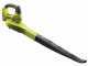 RYOBI OBL1820S cordless blower - WITHOUT BATTERY AND BATTERY CHARGER