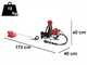 Kawasaki TJ 53 E ZP - Professional Backpack Brush Cutter - Blue Bird Rod