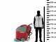 U.T. LP-500/50-B cordless wireless floor washer - 3-in-1: washes, dries and vacuums
