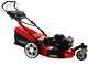 GeoTech Pro S58-3 BMSWGE L225 Self-propelled Petrol Lawn Mower, Swiveling Single Wheel - Electric Start