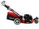 GeoTech Pro S58-3 BMSWGE L225 Self-propelled Petrol Lawn Mower, Swiveling Single Wheel - Electric Start