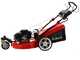 GeoTech Pro S58-3 BMSWGE L225 Self-propelled Petrol Lawn Mower, Swiveling Single Wheel