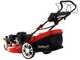 GeoTech Pro S58-3 BMSWGE L225 Self-propelled Petrol Lawn Mower, Swiveling Single Wheel