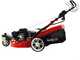 GeoTech Pro S58-3 BMSWGE L225 Self-propelled Petrol Lawn Mower, Swiveling Single Wheel