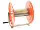 100 mt Galvanized Spraying Hose Reel &ndash; 20 bar &ndash; with brass lever and lance