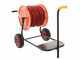 Hose Reel Spraying With Trolley&ndash; Epoxy Paint - 100 m hose -  40 bar &ndash; professional barrel gun