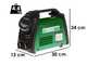 Inverter Electrode Welding Machine in direct current DC GREENBAY GB-WM 200J - 200A - with MMA Kit