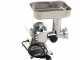 FIMAR TR8D Electric Meat Mincer - Body and Grinding Unit in Polished Aluminium - 0.5HP/230V