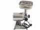 FIMAR TR8D Electric Meat Mincer - Body and Grinding Unit in Polished Aluminium - 0.5HP/230V