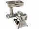 FIMAR TR8D Electric Meat Mincer - Body and Grinding Unit in Polished Aluminium - 0.5HP/230V