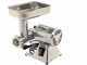 FIMAR TR8D Electric Meat Mincer - Body and Grinding Unit in Polished Aluminium - 0.5HP/230V