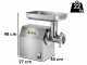 FIMAR TC 12C Electric Meat Mincer - Stainless Steel Body - Grinding Unit in Aluminium - Three-phase - 400V / 1.0 hp