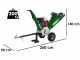 GreenBay GB-WRC 120 HE - Professional petrol garden shredder - 13 HP Honda GX390 engine