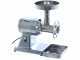FIMAR TC22TE Electric Meat Mincer - Polished Aluminium Body - Stainless Steel Removable Grinding Unit- Three-phase - 400 V / 1.5 hp