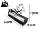 BlackStone BVH 220 H - Tractor-mounted side verge flail mower with Arm - Heavy series