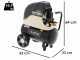 BlackStone LBC 24-20 - Electric Air Compressor - 24 L Tank - 8 Bar Pressure