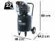 BlackStone V-LBC 50-20 - Electric Air Compressor - 50 L Tank - 8 Bar Pressure