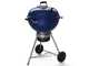 Weber Master Touch GBS C-5750 Deep Ocean Blue Charcoal Barbecue - 57 cm Grid Diameter