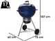 Weber Master Touch GBS C-5750 Deep Ocean Blue Charcoal Barbecue - 57 cm Grid Diameter