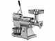 FIMAR TC12AT Electric Meat Mincer - with Integrated Grater - Removable Grinding Unit in Stainless Steel - Three-phase - 1.0HP/400V