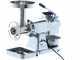FIMAR TC22AE Electric Meat Mincer - with Integrated Grater - Removable Grinding Unit in Stainless Steel - Single-phase - 230 V / 1.5 hp