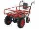 Geotech CAR 300T-T PLUS Electric Battery-powered Wheelbarrow - 40V Battery 6 Ah
