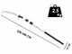 Verdemax Pruning Saw + 3-Section Telescopic Pole 190-500 cm