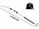 Verdemax Pruning Saw + 3-Section Telescopic Pole 130-310 cm