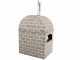 AgriEuro Top-Line Pulcinella Stone Grigio - Outdoor Wood-fired Pizza Oven 80X60 - 4 Pizzas