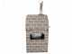 AgriEuro Top-Line Pulcinella Stone Grigio - Outdoor Wood-fired Pizza Oven 80X60 - 4 Pizzas