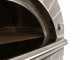 AgriEuro Top-Line Family Stone Grigio - Outdoor Wood-fired Pizza Oven 80X60 - 4 Pizzas
