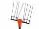 Jolly Italia V50X - Electric Battery-powered Olive Harvester - 36V - with 2.3 m Pole and Step-Up Extension