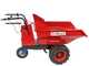 Battery-Powered Power Wheelbarrow GeotechPro Mini Dumper Car E300 - Manual Dumper Barrow 300 Kg