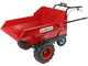 Battery-Powered Power Wheelbarrow GeotechPro Mini Dumper Car E300 - Manual Dumper Barrow 300 Kg