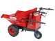 Battery-Powered Power Wheelbarrow GeotechPro Mini Dumper Car E300 - Manual Dumper Barrow 300 Kg