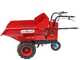 Battery-Powered Power Wheelbarrow GeotechPro Mini Dumper Car E300 - Manual Dumper Barrow 300 Kg