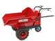 Battery-Powered Power Wheelbarrow GeotechPro Mini Dumper Car E300 - Manual Dumper Barrow 300 Kg