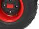 Battery-Powered Power Wheelbarrow GeotechPro Mini Dumper Car E300 - Manual Dumper Barrow 300 Kg