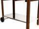 FLIPPER 50 Wood-fired Barbecue - 45x50 cm Grid - Frame in Weathering Steel