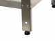 Stainless Steel Top Trolley with Rubber Wheels